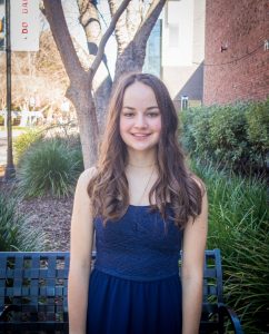 Allie Braito, pianist, second place winner of the Young Artist Auditions, high school division