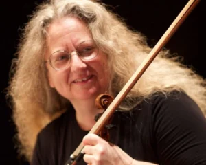 Terrie Baune, Concertmaster's Headshot