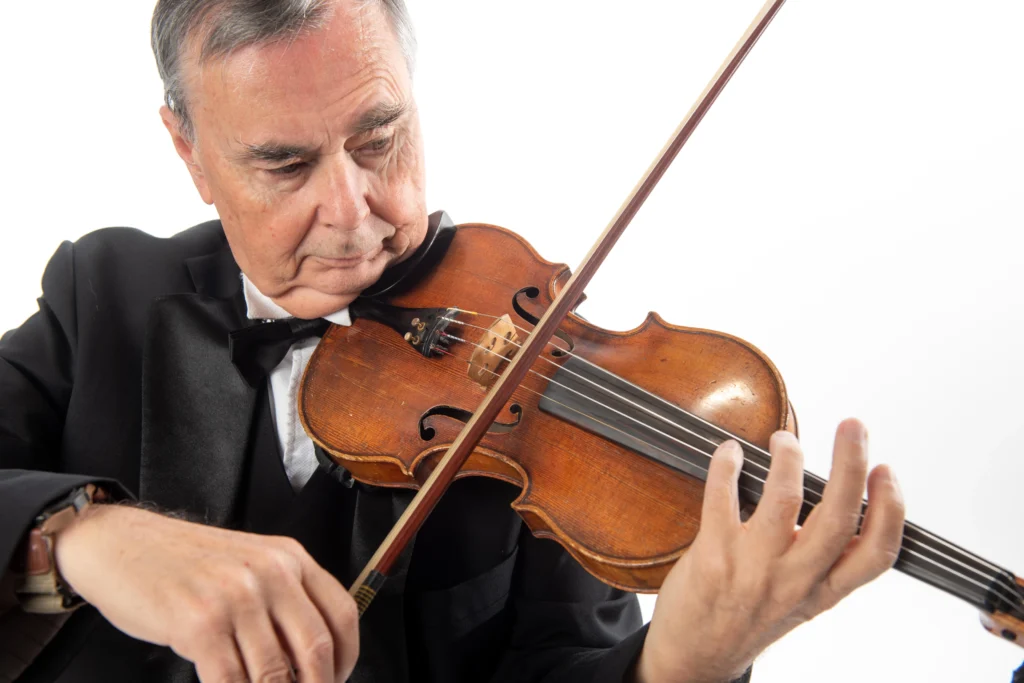 photo of violinist